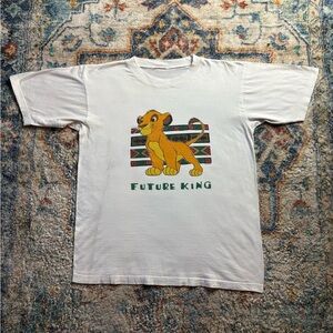 Vintage Disney The Lion King Simba T-shirt Large